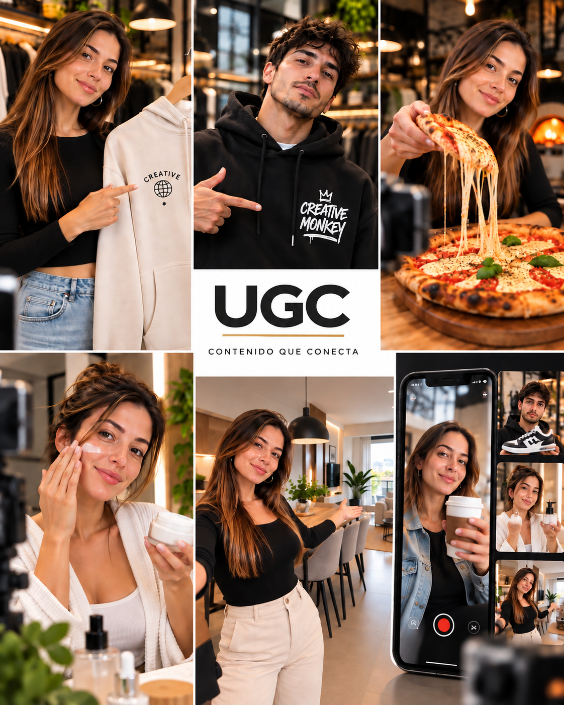 UGC — variedad de contenidos para marcas